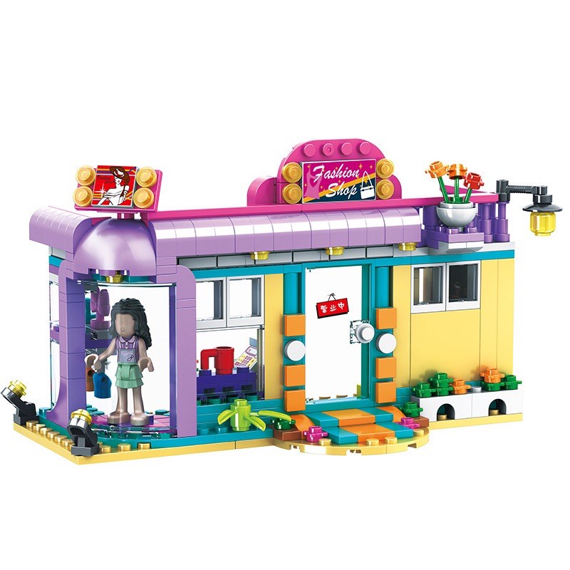 Lego Con Gái Friends Lắp Ghép Lego Bé Gái: Cửa hàng quần áo 365 mảnh ghép đồ chơi xếp hình