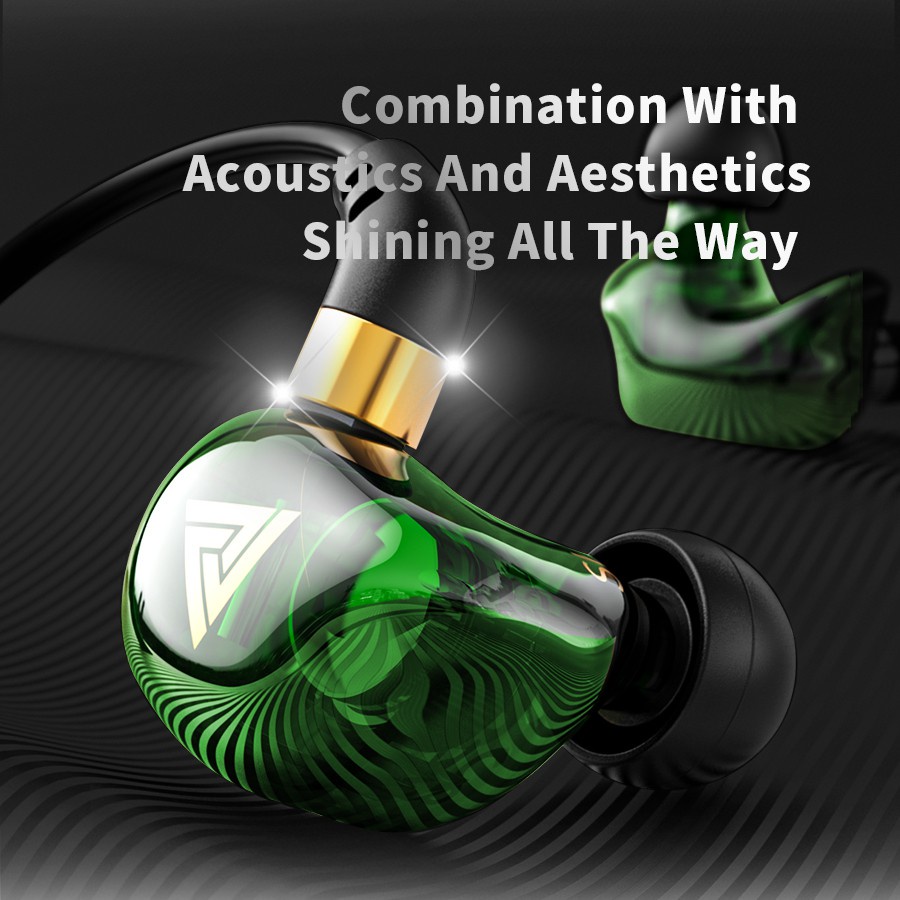 Tai nghe nhét tai QKZ SK9 có dây âm thanh bass hifi tích hợp mi cờ rô