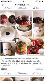 Nồi cơm điện Bear 3 tầng DFH-S2358