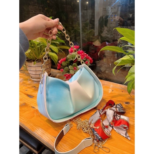 Túi Xách Nữ 💞 Túi Đeo Vai, Đeo Chéo Nữ bản loang kèm nơ xinh💞💞💞