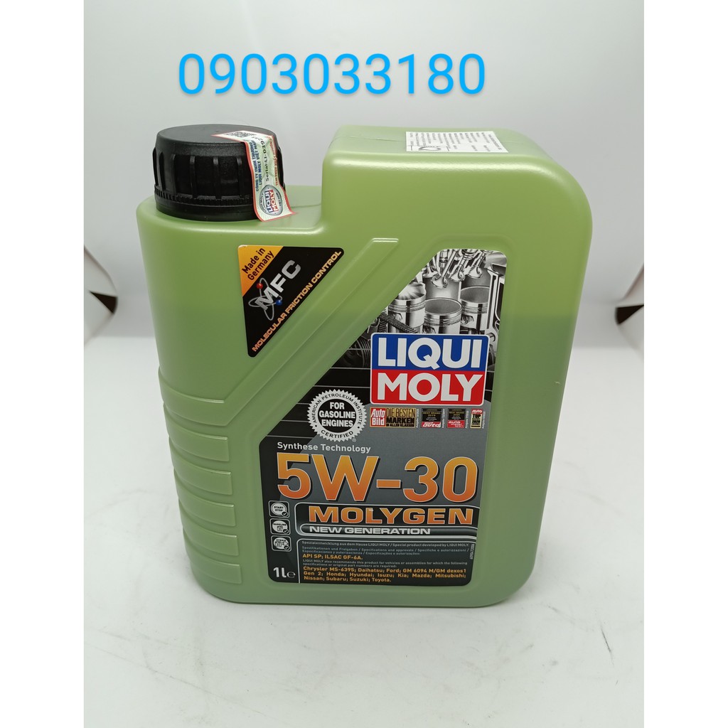 (Giá Cạnh Tranh) NHỚT LIQUI MOLY MOLYGEN 5W30