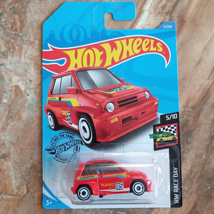 Hot Wheels Mô Hình Đồ Chơi Xe Hơi Thể Thao Honda City Turbo 1985