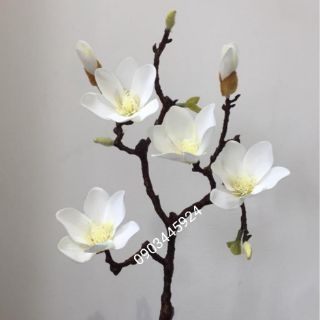 Hoa Mộc Lan Cao Su cao cấp-Hoa giả