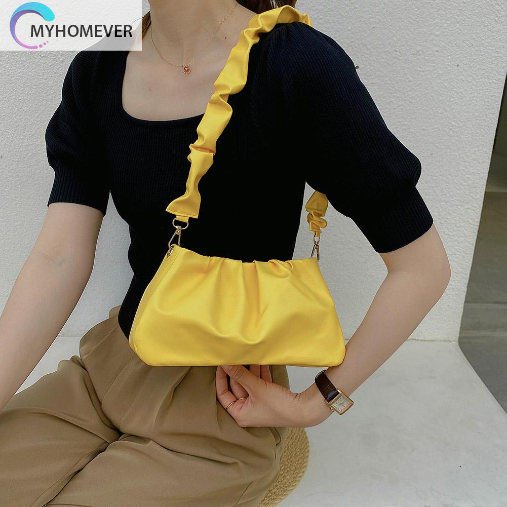 Túi Đeo Vai / Kẹp Nách Bằng Da Pu Thiết Kế Nhỏ Gọn Thời Trang Cho Nữ