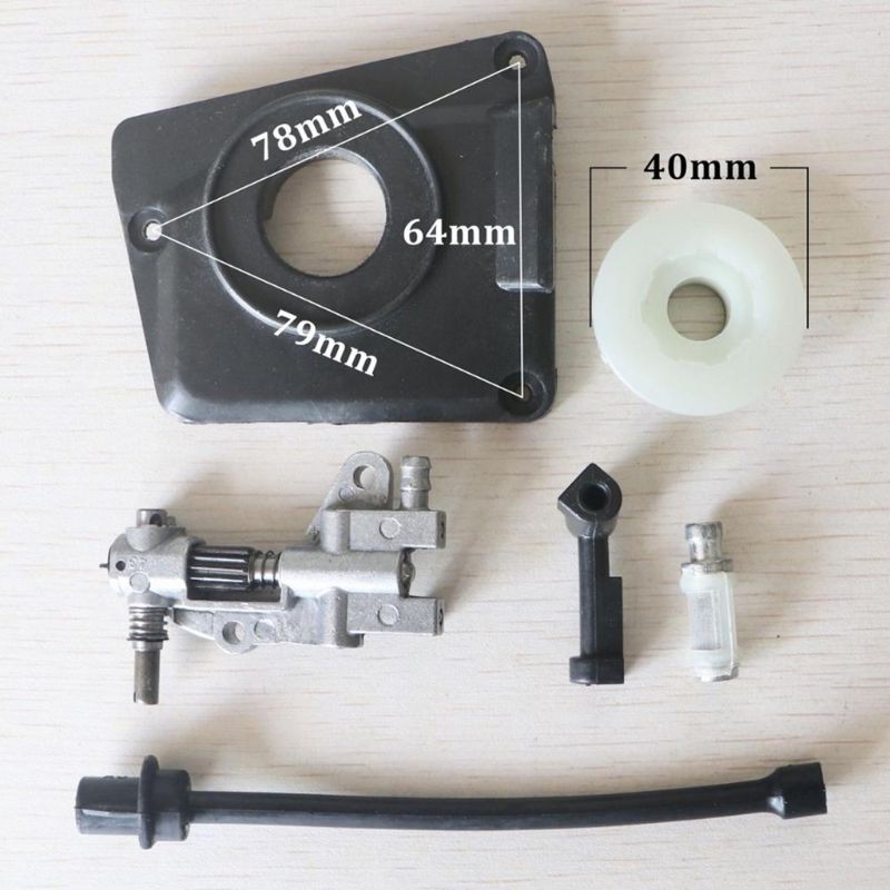 Bộ bơm dầu thích hợp cho máy cưa Trung Quốc 4500 5800 45cc 52cc 58cc