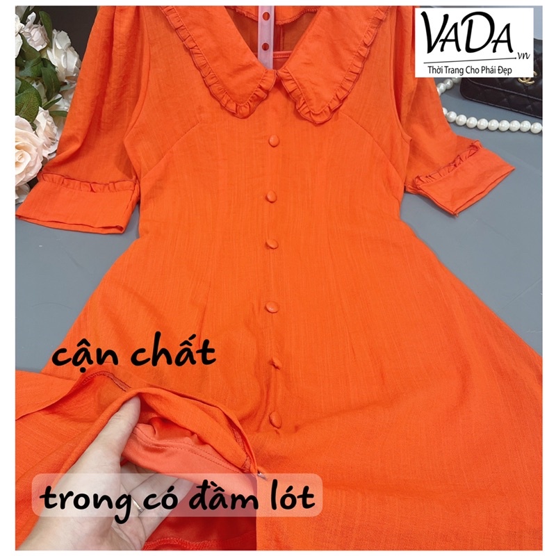 Đầm nữ maxi đi Biển, dự tiệc  cổ sen bèo tay ngắn xinh xắn  - Thời Trang VADA (Đ31) | BigBuy360 - bigbuy360.vn