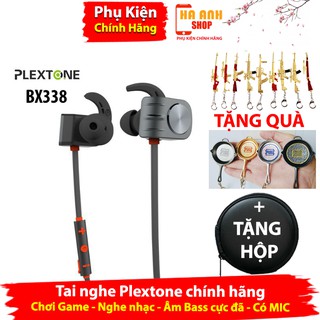 TAI NGHE BLUETOOTH PLEXTONE BX338 - CHÍNH HÃNG - CHUYÊN DỤNG CHƠI THỂ THAO+QUÀ TẶNG HẤP DẪN