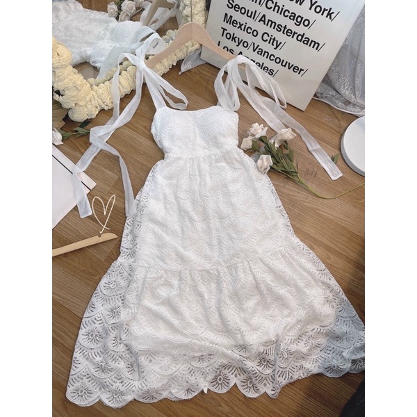 ĐẦM GẤM TRẮNG 2D