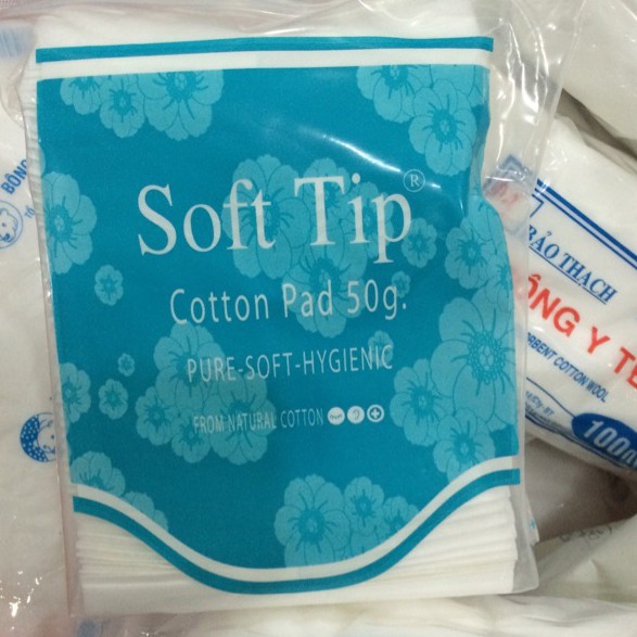 Bông tẩy trang Soft Tip làm sạch các bụi bẩn, tẩy sạch tết bào chết cho da sáng mịn