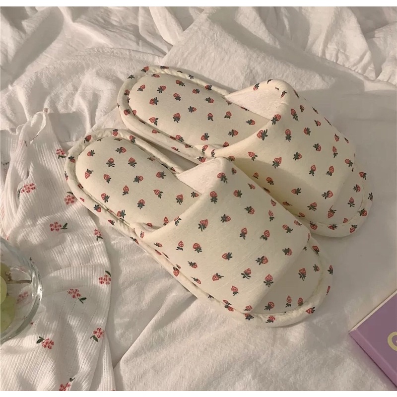 Dép đi tong nhà 🎀 cute xỉu, Ảnh thật 3 pic cuối