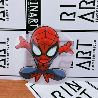 Decal ủi spiderman đỏ cá tính | Logo Sticker Patch in áo ủi trực tiếp lên vải