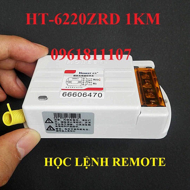 ĐIỀU KHIỂN TỪ XA HONEST HT 6220 ZRD 1KM