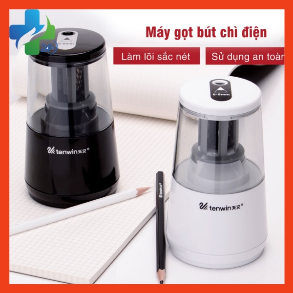 Máy Gọt Bút Chì, Máy Chuốt Bút Chì Tự Động Dùng Pin và Sạc Điện