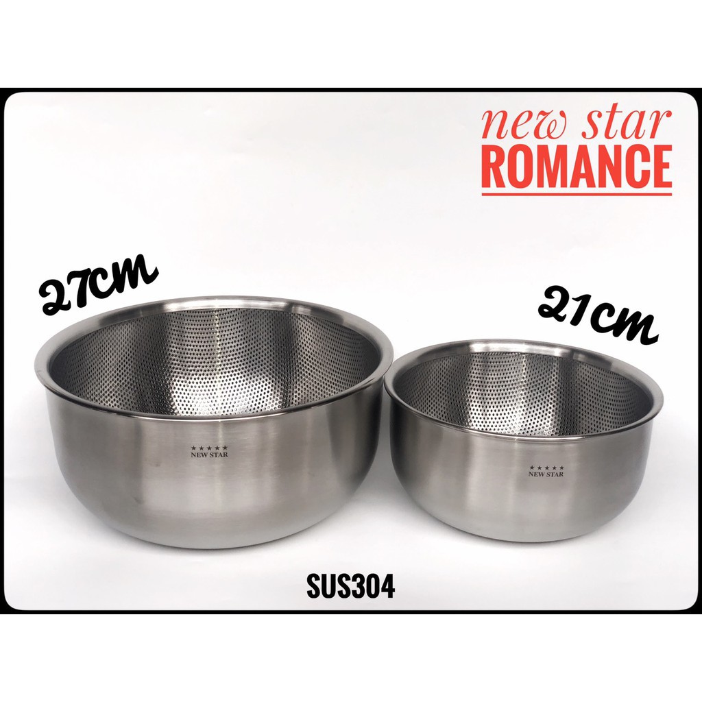 Bộ rổ Inox 304 cao cấp Newstar Romance