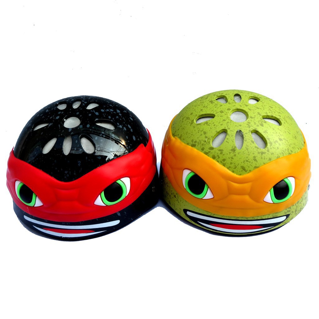Mũ bảo hiểm 1/2 ninja rùa trẻ em 4-14t NTMAX cao cấp