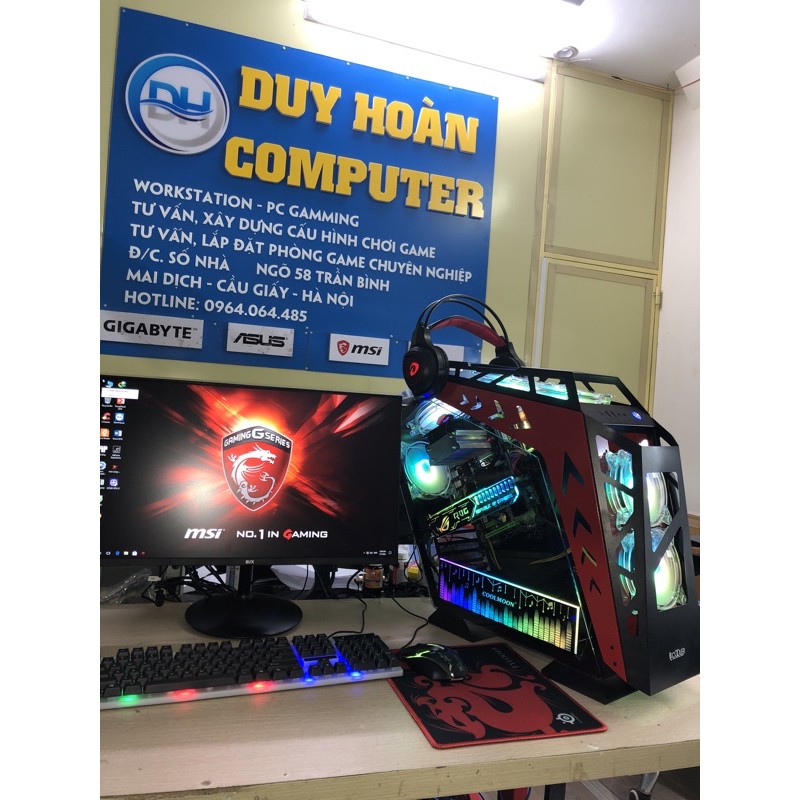 PC Gaming Ram 16G + VGA uptor lên 4G + vỏ rô bốt full led | BigBuy360 - bigbuy360.vn