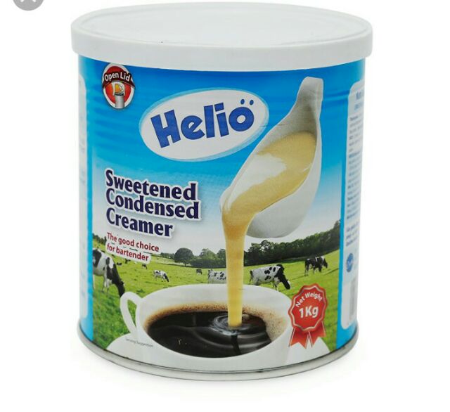 Sữa đặc Helio loại 1kg [12 hộp] nắp giật