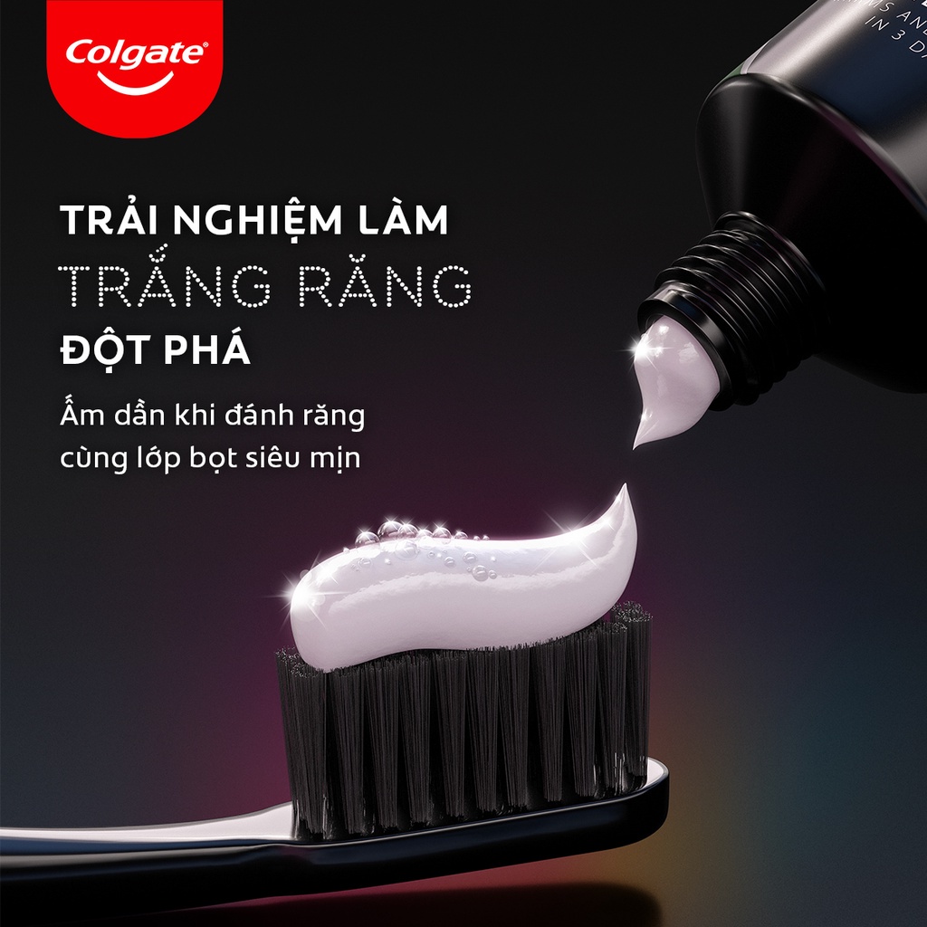 [HB gift] Kem Đánh Răng Colgate Optic White O2 làm trắng răng đột phá với Oxy Hoạt Tính 85g/ tuýp
