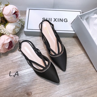 Sandal viền đá bệt fullbox