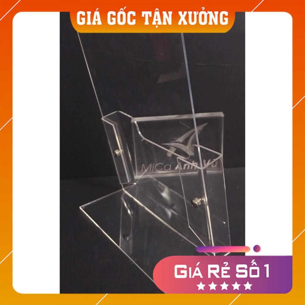 [Giá Gốc Tận Xưởng] Siêu bền - Kệ giấy mica để bàn A5 1 ngăn không vỡ