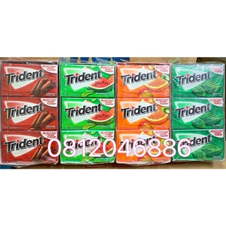 Combo 12 thanh kẹo cao su Trident giá rẻ nhất thị trường