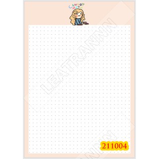 Giấy note A5/A4 [STUDY] khổ to take note Siêu Đẹp (ver1)