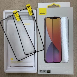 Kính cường lực Baseus full viền dẻo cho Iphone 12 5.4 inch ( 2 miếng/hộp)