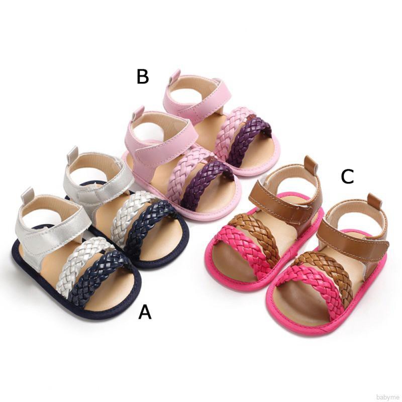 Giày sandal bằng da PU dễ thương cho bé gái