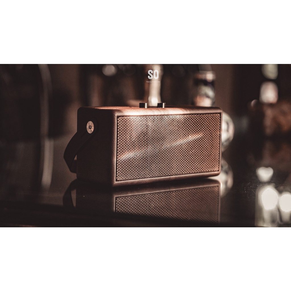 Loa bọc da handmade lấy cảm hứng từ Marshal