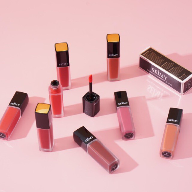 Son kem lì SEIMY - Princess Lipstick Matte - Son thiên nhiên an toàn cho bà bầu, nhiều dưỡng, lì môi, bám màu 6g