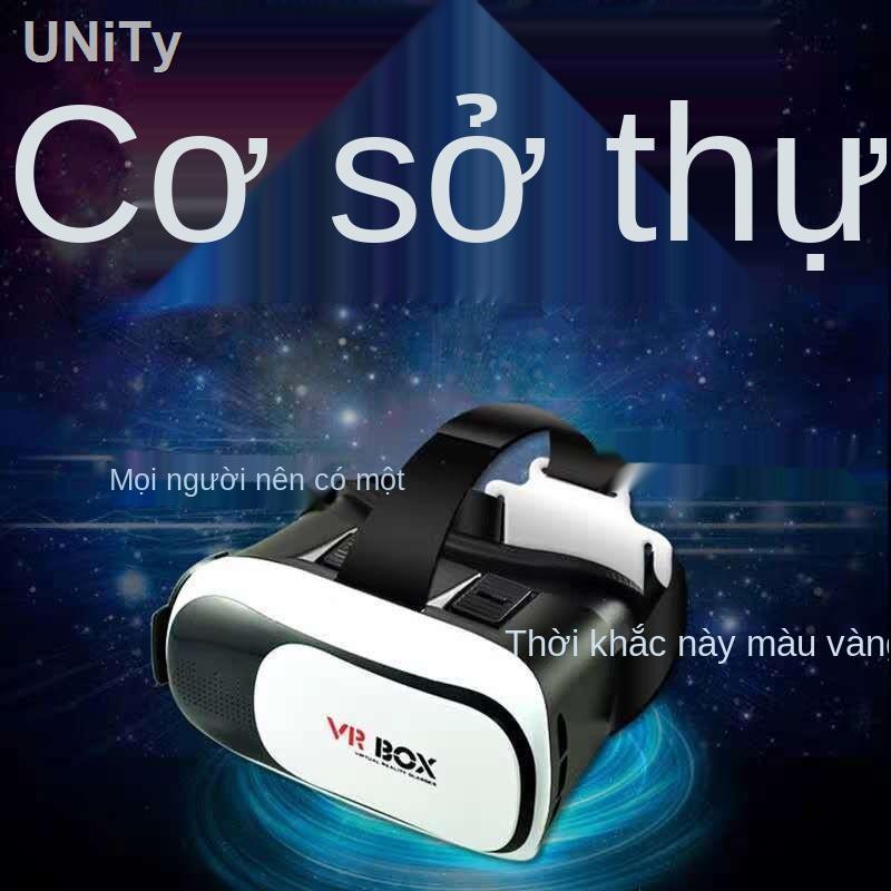 ❄■✇Kính VR chơi game console Kính 3D Kính thực tế ảo xem phim màn hình lớn tất cả trong một smartphone tay cầm đặc biệt