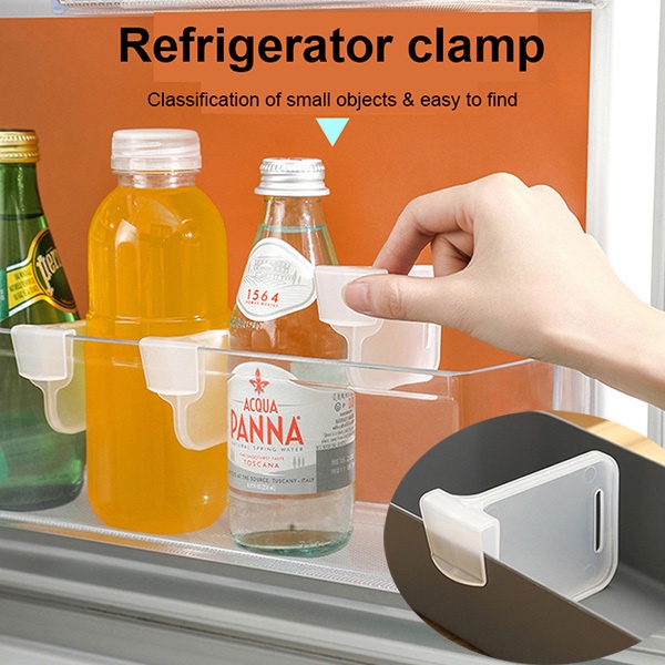 Khay Nhựa Phân Ngăn Có Thể Điều Chỉnh Cho Tủ Lạnh Nhà Bếp