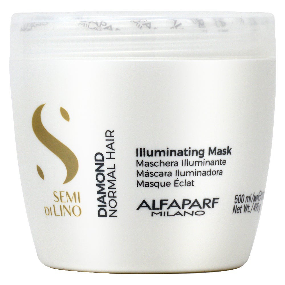 Mặt nạ Diamond chăm sóc tóc bóng mượt Semi Dilino Illuminating Mask Alfaparf 500ml