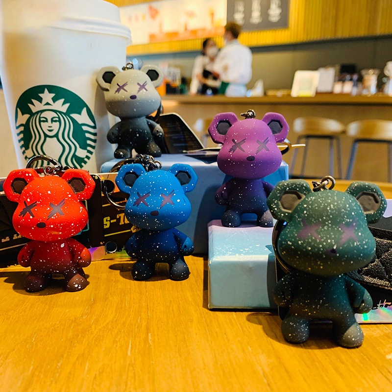 Móc Khóa Hình Gấu Hoạt Hình Đáng Yêu