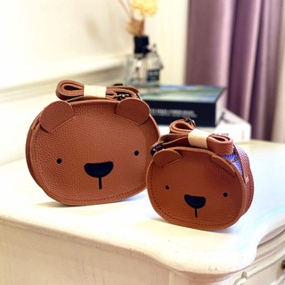 Ba Lô Da PU Hình Gấu Dễ Thương Thời Trang