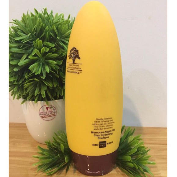 Gội siêu dưỡng mềm mượt ARGANMIDAS Shampoo 450ml