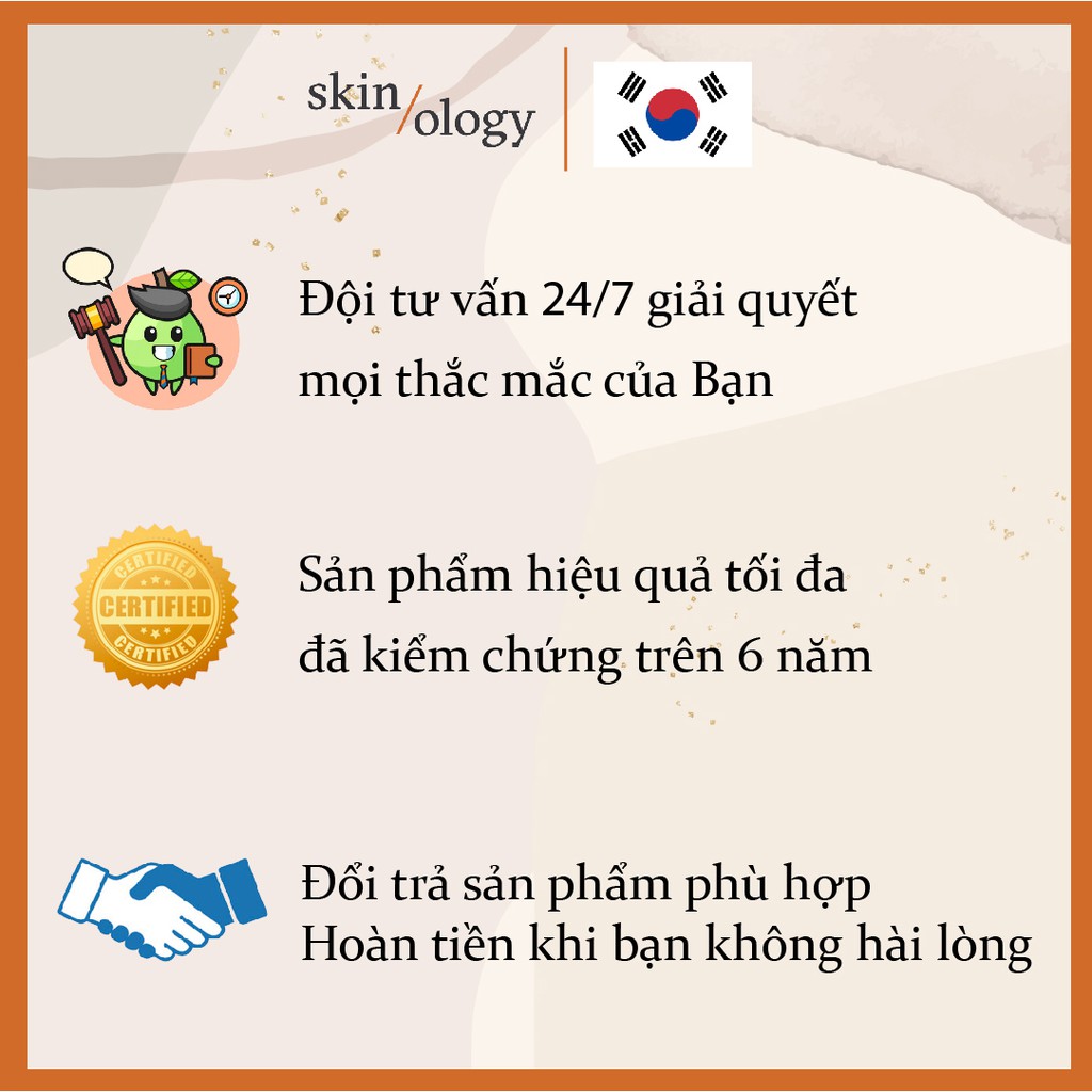 SERUM HỖ TRỢ TRỊ MỤN MỜ SẠM NÁM SE KHÍT LỖ CHÂN LÔNG TÁI TẠO TRẮNG DA SKIN RENEWAL SOLUTION SKINOLOGY CHO DA NHẠY CẢM