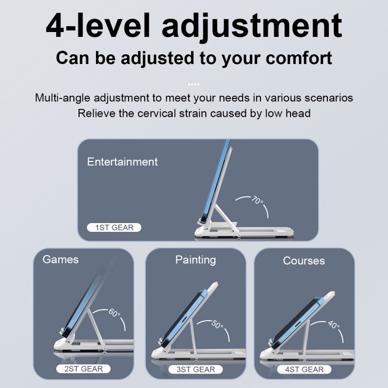 Giá Đỡ Điện Thoại / Máy Tính Bảng Ankndo Có Thể Điều Chỉnh Tiện Dụng