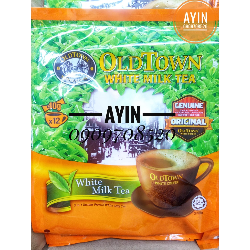 Gói Lẻ - Trà Sữa Trắng Oldtown White Milk Tea Malaysia