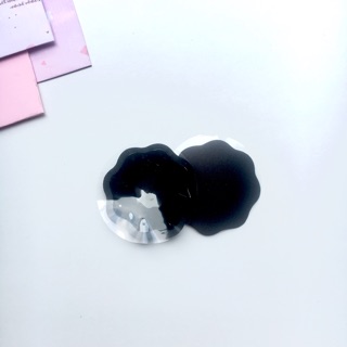 Miếng dán ngực silicon bọc vải - 2 miếng