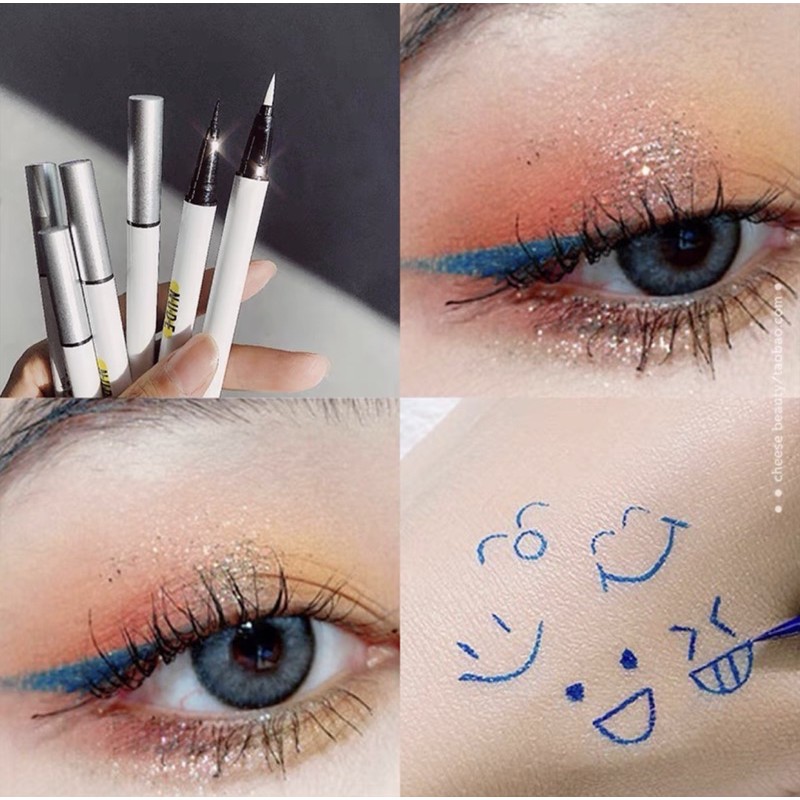 Kẻ Mắt Nước Nhiều Màu Kháng Nước, Nhanh Khô, Lâu Trôi - Color Liquid Liner