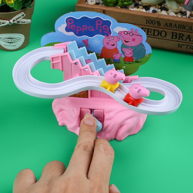 Đồ Chơi Cầu Trượt Peppa Pig Vui Nhộn Cho Bé