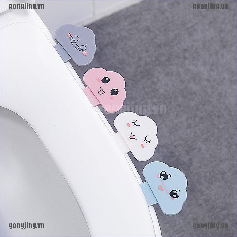 Dụng Cụ Nhấc Nắp Bồn Cầu Hình Đám Mây Nhiều Màu Dễ Thương