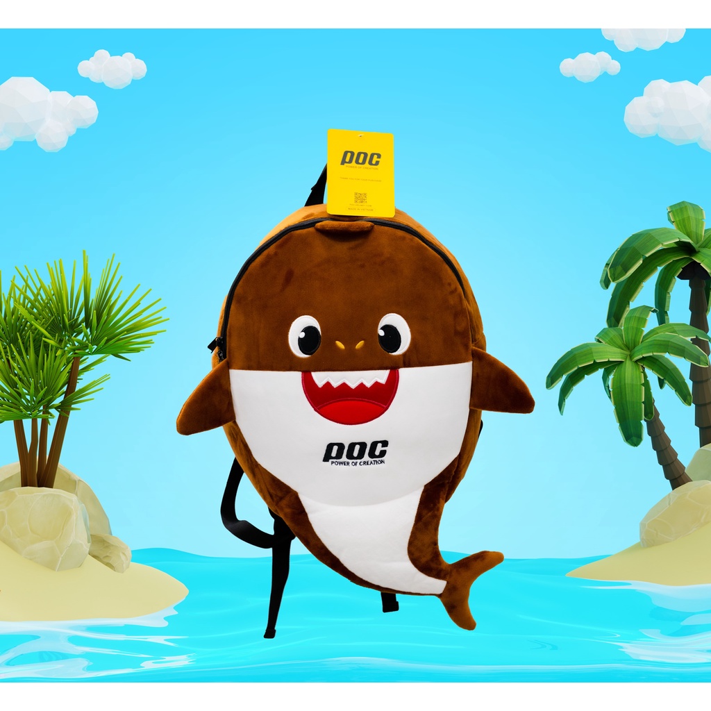 BALO CÁ MẬP BABY SHARK FULL BẢNG MÀU CHÍNH HÃNG POC