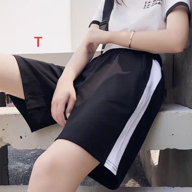Quần lửng 1 sọc cotton TTH643