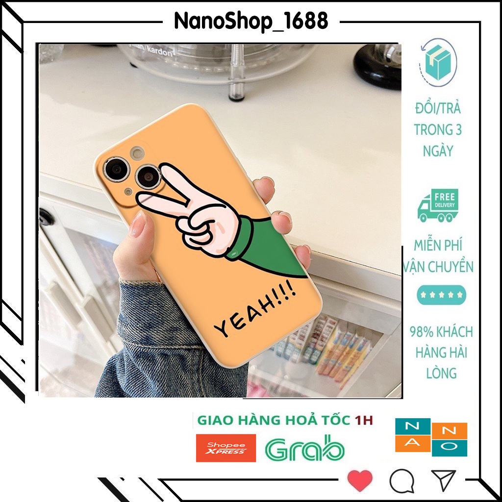 Ốp Lưng Iphone Cạnh Vuông, Bảo Vệ Camera KUTE 7Plus,8Plus,x,xs,xsmax,11,11promax,12,12promax,13,13promax