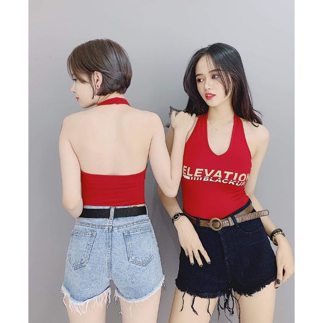 Bodysuit vòng cổ