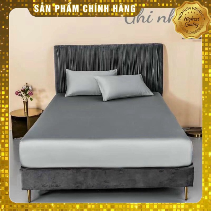 GA GỐI LỤA TENCEL 60S TRƠN 1 MÀU trải giường đệm có độ dày 10>30cm đều phù hợp | WebRaoVat - webraovat.net.vn