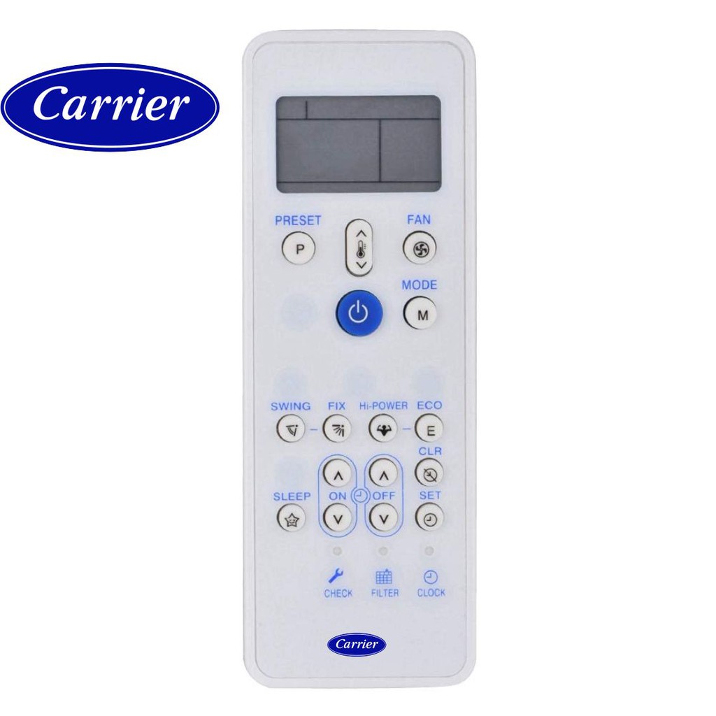 Remote điều khiển máy lạnh CARRIER (Mẫu 1)
