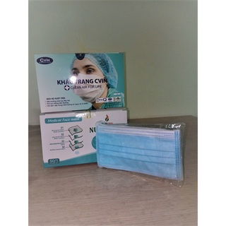 Khẩu trang y tế 4 lớp kháng khuẩn nutriphar